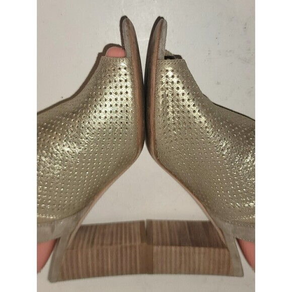 Van Eli Blanch Patino Charm Open Toe Bootie - Size 8.5 - Picture 8 of 12